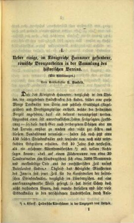 Zeitschrift des Historischen Vereins für Niedersachsen. 1854