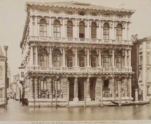 Palazzo Rezzonico von Baldassare Longhena, Venedig