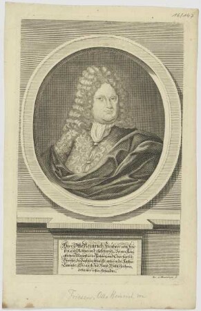 Bildnis des Otto Heinrich Freyherr von Friesen