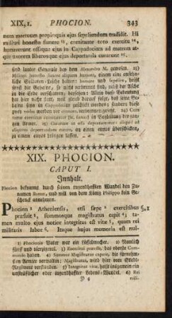 XIX. Phocion.