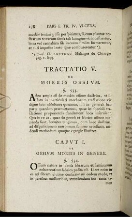 Tractatio V. De morbis ossium.