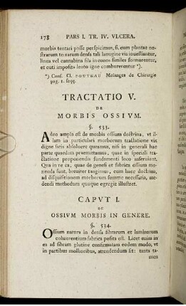 Tractatio V. De morbis ossium.