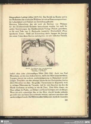 Geschäftskarte einer Lehrmittelhandlung