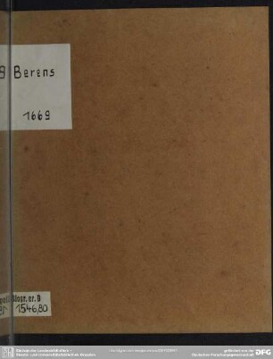 Rector Academiae Lipsiensis Ad Exequias Viri-Juvenis Per-Eximii et Praestantissimi, Domini M. Francisci Christophori Berens ... Cives Academicos Post III.. pomer. Invitat : [progr. ad exequias Franc. Chrph. Berens]