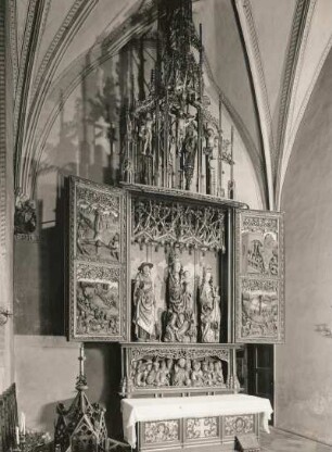 Barbaraaltar : Barbaraalter (1509). Banská Bystrica, Schloßkirche