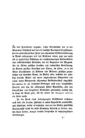 In dem Feuerbrande ringsum ...