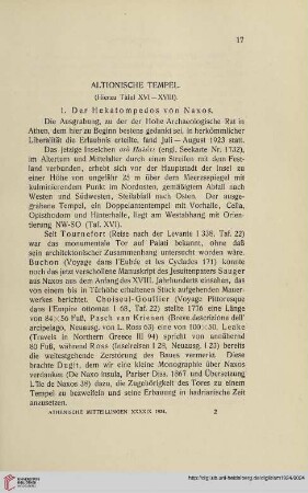 49: Altionische Tempel