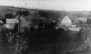 Wilsdruff-Helbigsdorf. Kirstenmühle, Ansicht, um 1910, Repro