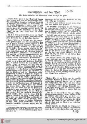 N.F. 5.1925: Rotkäppchen und der Wolf : (ein Unterrichtsbeispiel mit Abbildungen. Siehe Beilagen des Heftes)