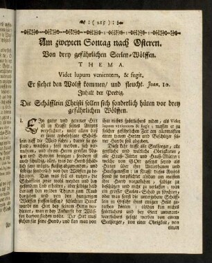 215-225, Am zweiten Sontag nach Osteren.