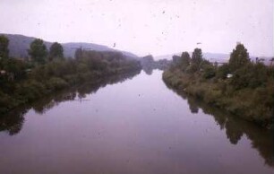 Oberesslingen, Altarm von der Sirnauer Brücke, flussabwärts
