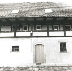 Dresden-Kaditz, Altkaditz 23. Dreiseithof (1799-1802). Wohnstallhaus