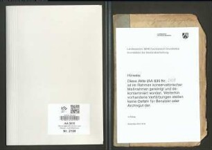 Wälderdepartement: Verpflegungskosten Großherzoglich Würzburgischer Truppen pro 1815