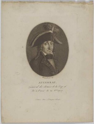 Bildnis des Pierre François Charles d'Augereau