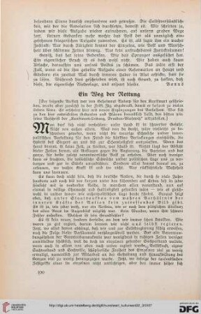 32: Ein Weg der Rettung