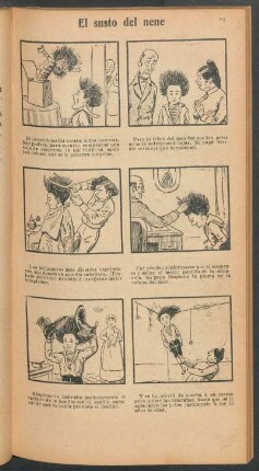 El susto del nene - [Cómic]