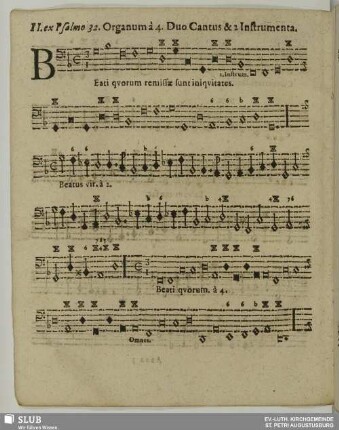 II. Beati quorum