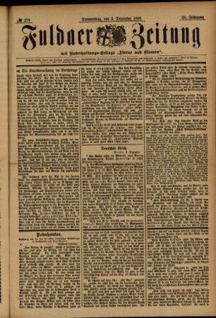 Ausgabe vom Donnerstag, den 03. Dezember 1896.