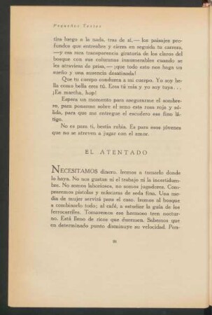 El atentado