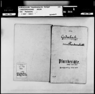 Grömbach-Wörnersberg-Garrweiler: Pfarrberichte und Pfarrbeschreibungen