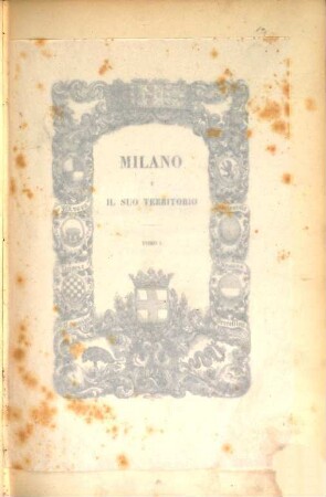Milano e il suo territorio, 1
