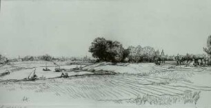 Landschaft bei Dresden