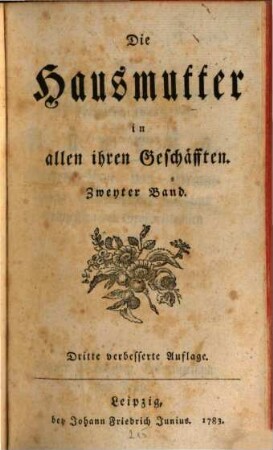 Die Hausmutter in allen ihren Geschäfften, 2