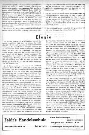 Elegie