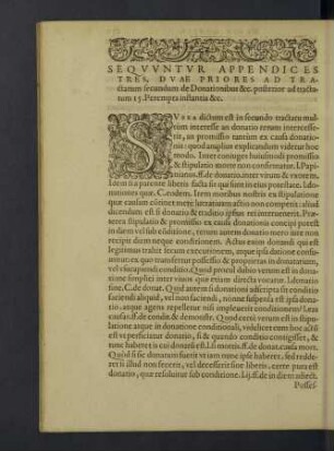 Sequuntur appendiges
