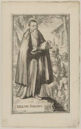 Bildnis des Menno Simons