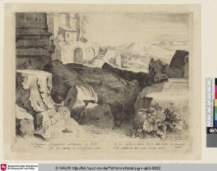 Antiquitatis aestimator et styli [Römische Ruinen; Roman Ruins; Ruines de l'Ancienne Rome]