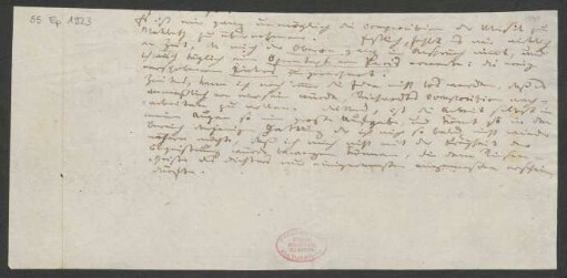 Brief an Karl Moritz von Brühl : 27.01.1825
