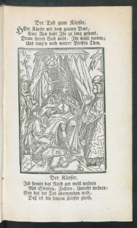 Der Tod zum Käyser
