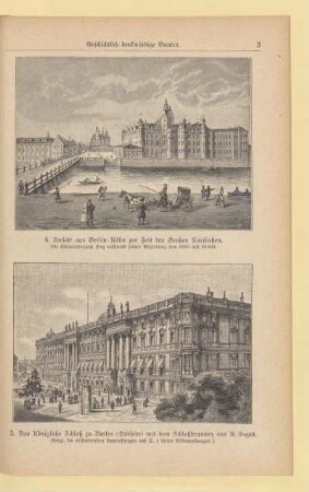 4. Ansicht aus Berlin-Kölln zur Zeit des Großen Kurfürsten