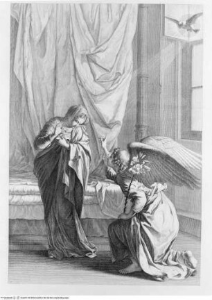 La Reale Galleria di Torino illustrataBand 1.Tafel VIII.: Die Verkündigung an Maria - Volume ITafel VIII.: L'Annunziazione di nostra Signora