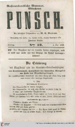 Nro. 19 (1. Mai 1849)