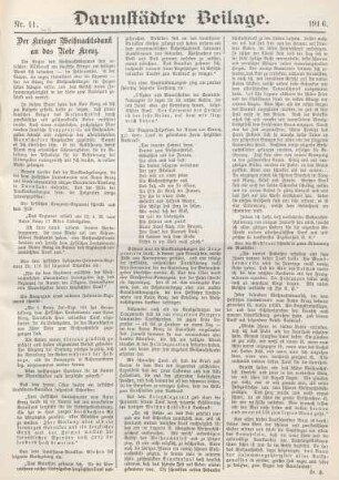 1916: Hessische Lazarett-Zeitung