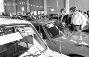Freiburg: Stadthalle; Gebrauchtwagenschau; Auszeichnung der verbandsgeprüften Autos