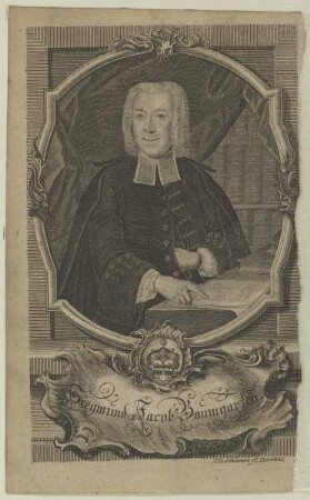 Bildnis des Sigismund Jacob, Baumgarten