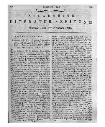 Funke, Carl Philipp. Lesebuch für Bürgerschulen. - Berlin : Mylius Th. 1. - 1788