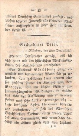 Sechzehnter Brief.