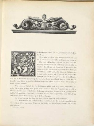 Quellen zur Geschichte des Heidelberger Schlosses : Mit e. Einl.: Das Heidelberger Schloss in seiner kunst-u. culturgeschichtl. Bedeut. Mit 8 Photo-u. lithograph. Taf.