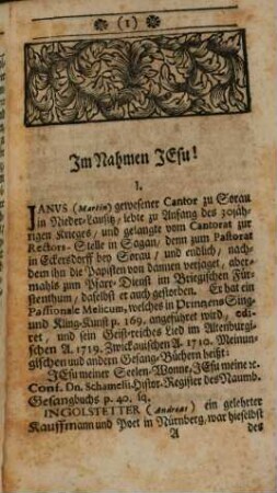 Johann Caspar Wetzels Hymnopœographia, oder Historische Lebens-Beschreibung der berühmtesten Lieder-Dichter, Anderer Theil