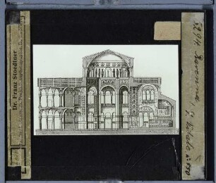 Ravenna, S. Vitale : Querschnitt