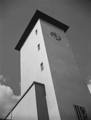 Dresden. Ausstellungsgelände am Großen Garten. Turm