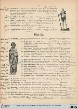 Plastik (Nr. 361-382)