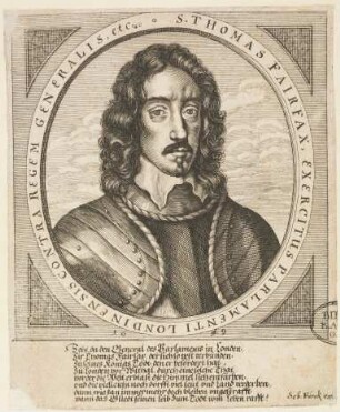 Sir Thomas Fairfax, General des englischen Parlaments
