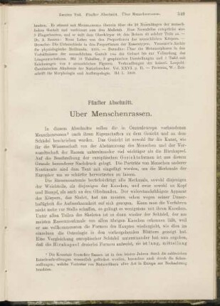 Fünfter Abschnitt. Uber Menschenrassen.