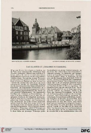 27: Das Kloster St. Johannis in Hamburg