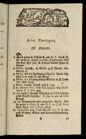 1-40, Libri Theologici.